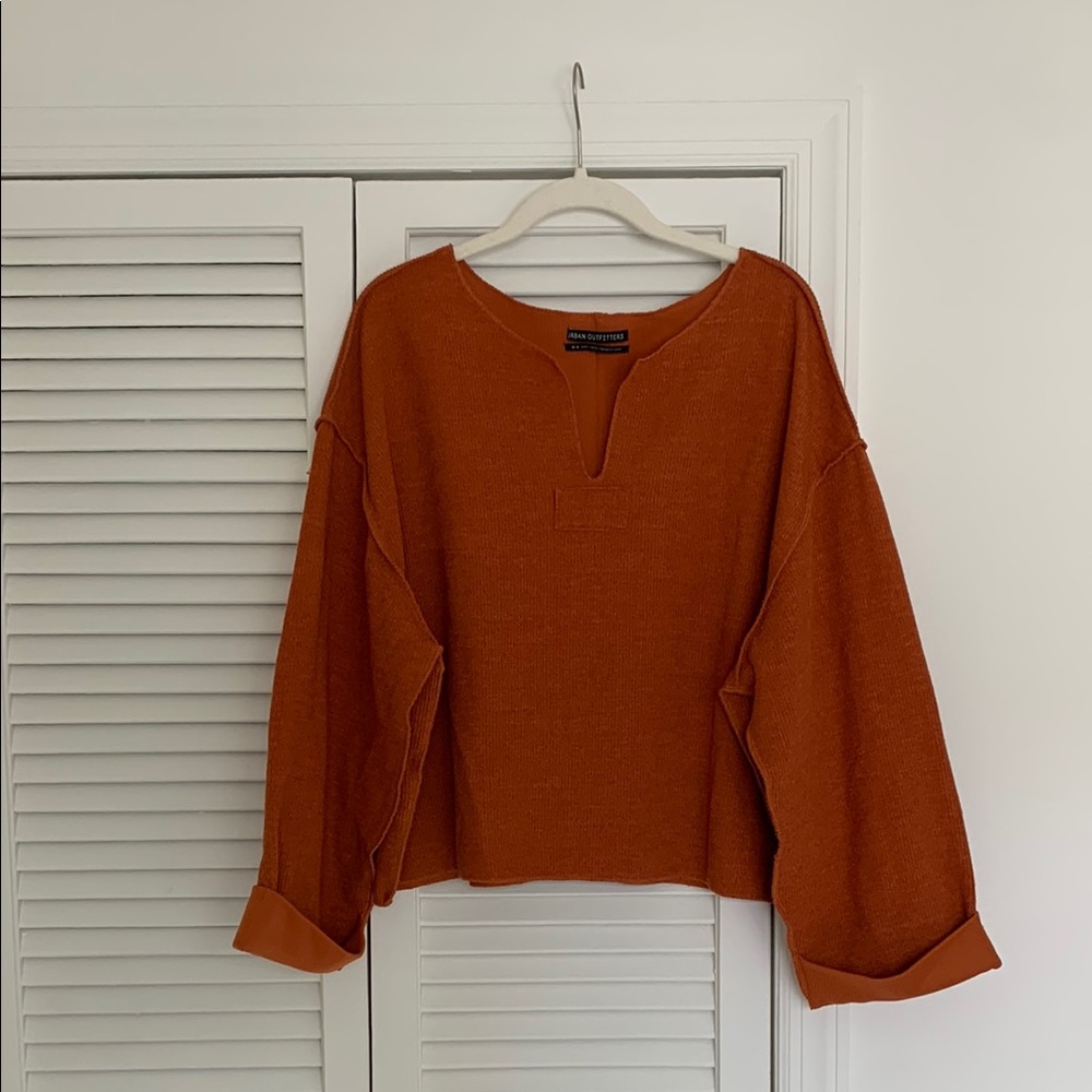 Urban Outfitters burnt orange sweater